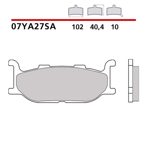 Brembo front brake pads - front, kit