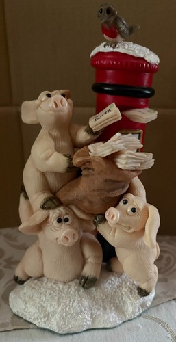 Piggin christamas david - by,