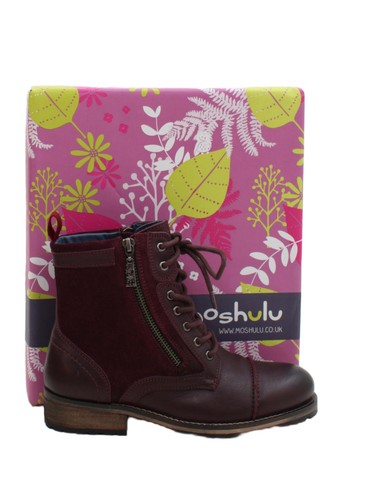 Moshulu women boots 4 red - moshulu,