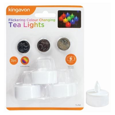 3pc led colour - 3pc, changing