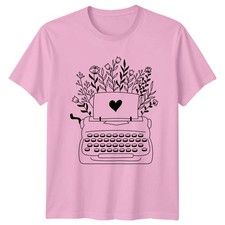 Blooming Typewriter Heart