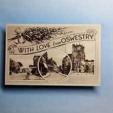 Oswestry Postcard C1950