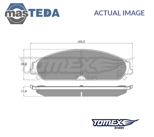 Brake pads set - pads,