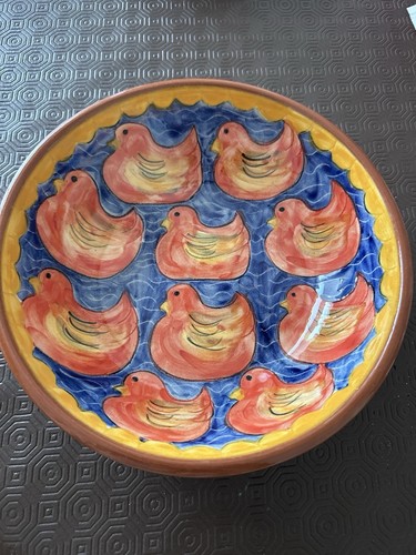 Vintage italian hand painted - italian,