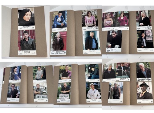 Signed eastenders cast - 24, x