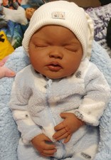 Reborn Full body Silicone Baby Boy Lifelike Doll Willow by Emma Bennett