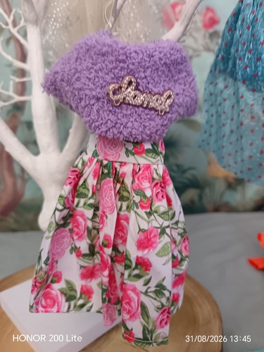 Floral barbie dress with - floral,