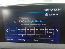 PEUGEOT 3008 DISPLAY MULTI MEDIA TOUCH SCREEN 9828418380 MK2 2016-2022