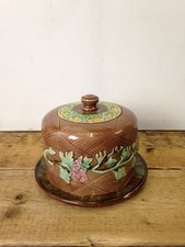 Antique Majolica Green Brown