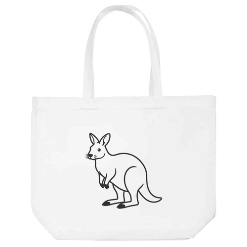 Wallaby shopping tote bag - 'wallaby',