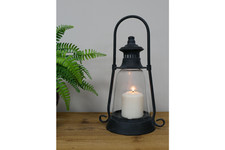 Large 34cm Tall  Black Rustic