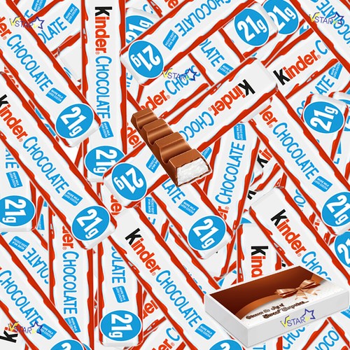 100 kinder chocolate - 20-100,