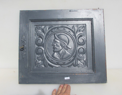 Antique wooden panel - wooden, door