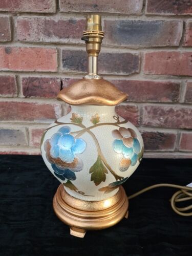 Vintage table lamp ceramic - table,
