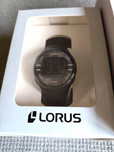 Lorus digital watch black - digital, 53
