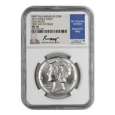 2017 $25 Palladium Eagle NGC