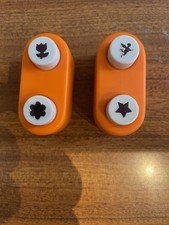 2 Dovecraft Double Ended Punches. Cherub, Flower, Star And Tulip