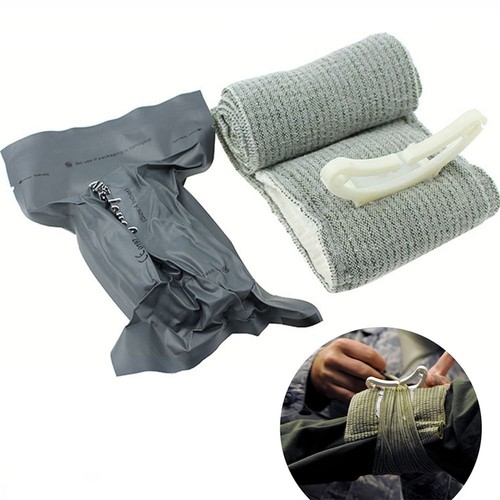Quick clot trauma - quick, bandage