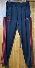 Liverpool x Adidas Y2K Black/Red Climacool Embroidered Tracksuit Bottoms W34