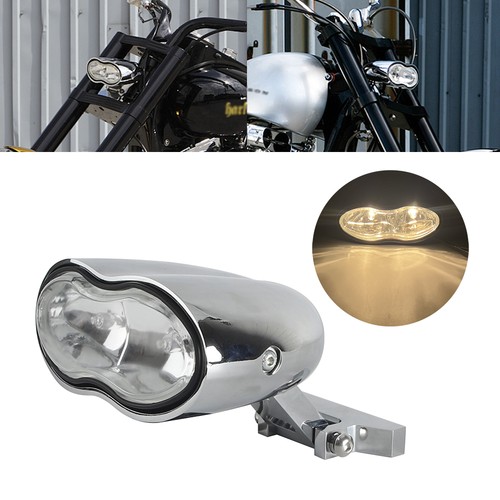 Chrome cyclops headlight - cyclops,