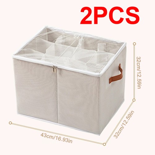 2pcs foldable shoe storage - 2pcs, box