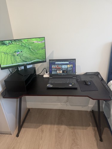 Black gaming desk - for, home