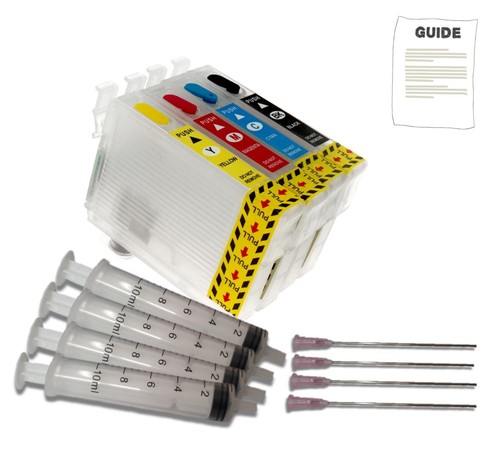 Refillable ink cartridge fits - cartridge,
