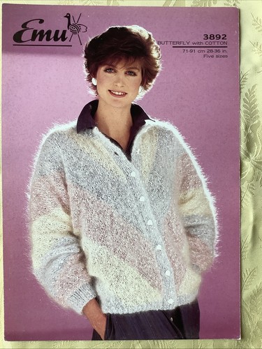 Emu butterfly knitting pattern - knitting,