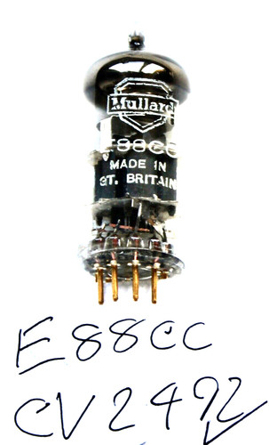 Mullard e88cc cv2492 valve - cv2492,