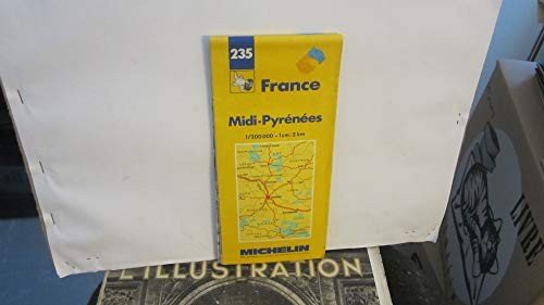 Midi pyrenees michelin - midi-pyrenees, (michelin