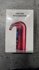 Electric Wine Aerator Red New