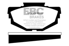 Brake Pad Set For Disc Front