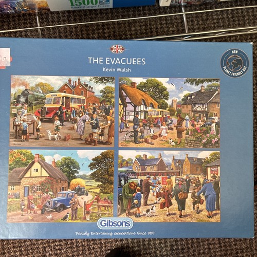 Gibson the evacuees jigsaw - evacuees,