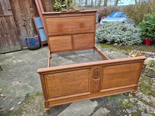 Antique French double bed