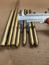 Solid brass rods 2 - 16, in