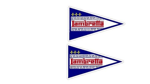 Lambretta pennant standard - lambretta,