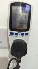 Energy Monitor Plug Power Meter Watt Meter Backlight LCD Home Electricals