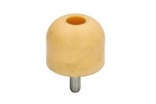 Driver's cab rubber buffer