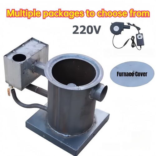 Outdoors waste oil stove - waste,