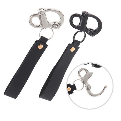 Quick release swivel shackle - release,