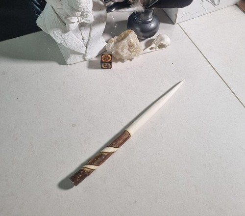 Sacred hazel wood wand celtic - hazel, wand,
