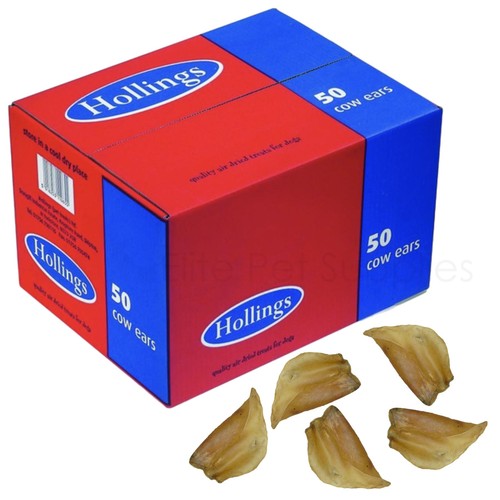 Hollings 100 natural cow ears - hollings,