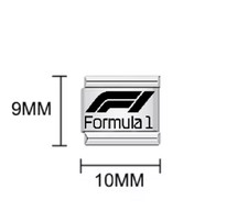 F 1 charm formula 1 fit for nomination bracelet style