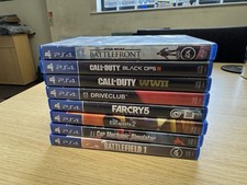 8 X PlayStation 4 PS4 Games -