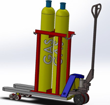 Gas cylinders pallet transport
