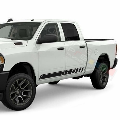 Side doors stripes racing - doors,