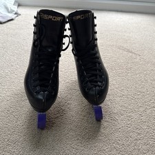 Boys Ice Figure Skates Risport Black