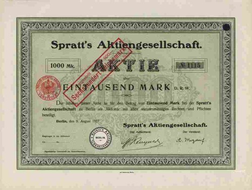 Spratt 1917 berlin - ag,