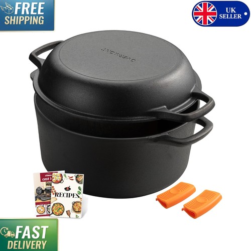 Versatile cast iron - 2-in-1,