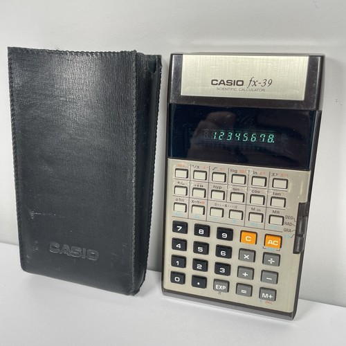 Casio scientific - casio, fx-39